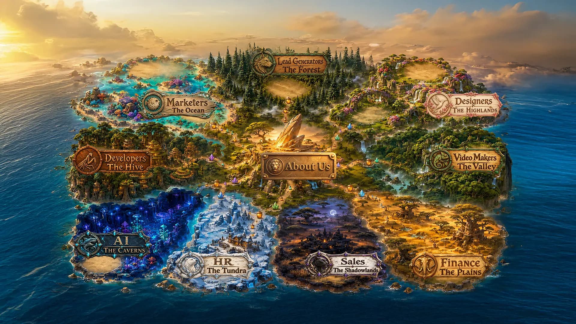 AnyEmp Kingdom map